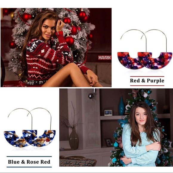 🔴 $8 CLEARANCE BaubleBar Style Tortoise Earring - Picture 6 of 7